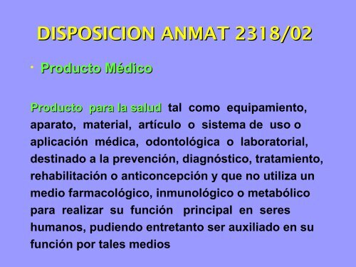 Producto mÃ©dico activo