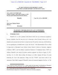 Plaintiff's Response in Opposition to Defendant's Motion for ...
