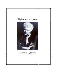Katharine Gertrude (Cathers) Morgan