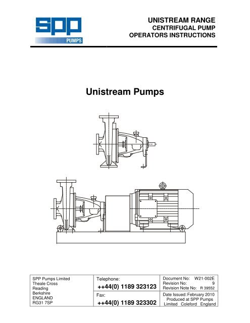 Unistream Pumps - Valves and Pumps Supplier Sureseal
