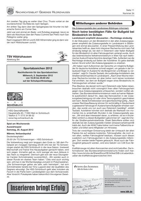 Seite 10 Nummer 34 Tsv