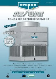 Catalogue - EVAPCO Europe NV