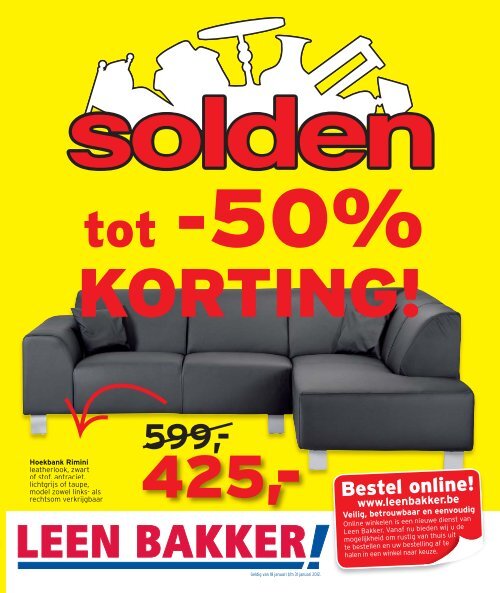 tot -50% - Leenbakker