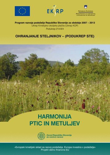 HARMONIJA PTIC IN METULJEV - Zavod RS za varstvo narave