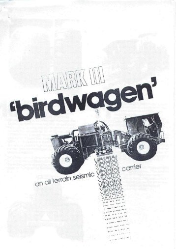 Vibrator Birdwagen MK III