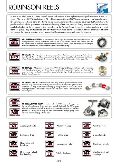 ROBINSON REELS