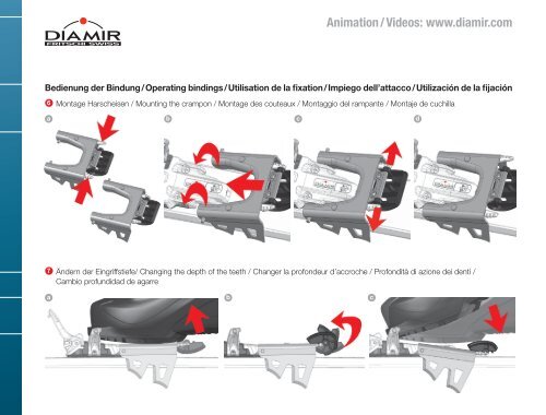 Safety Pin System - DIAMIR Bindings