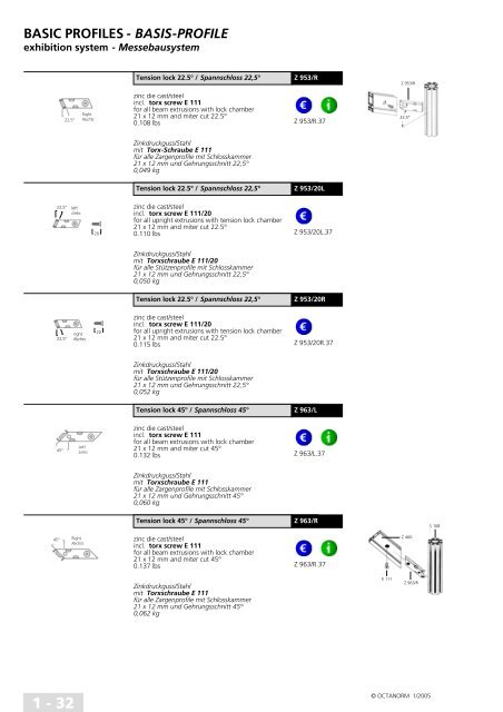 basic profiles - UtilGraph.it