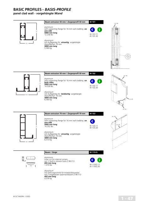 basic profiles - UtilGraph.it