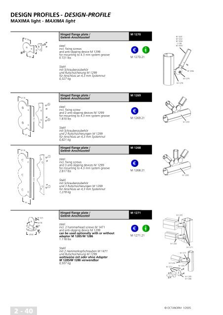 basic profiles - UtilGraph.it