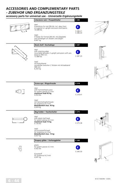 basic profiles - UtilGraph.it