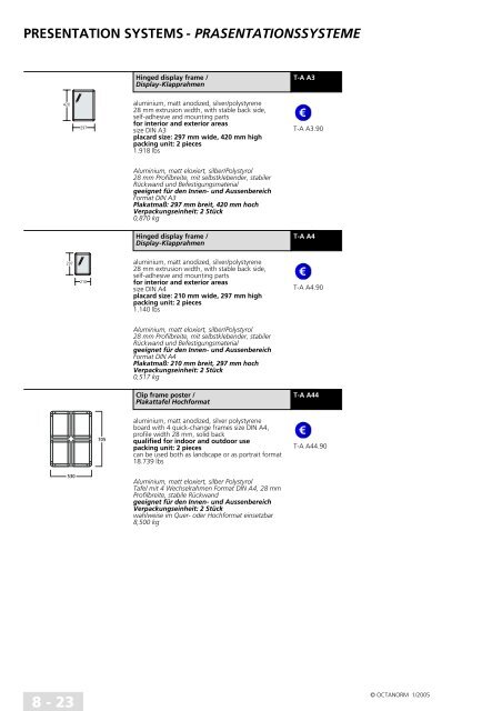 basic profiles - UtilGraph.it