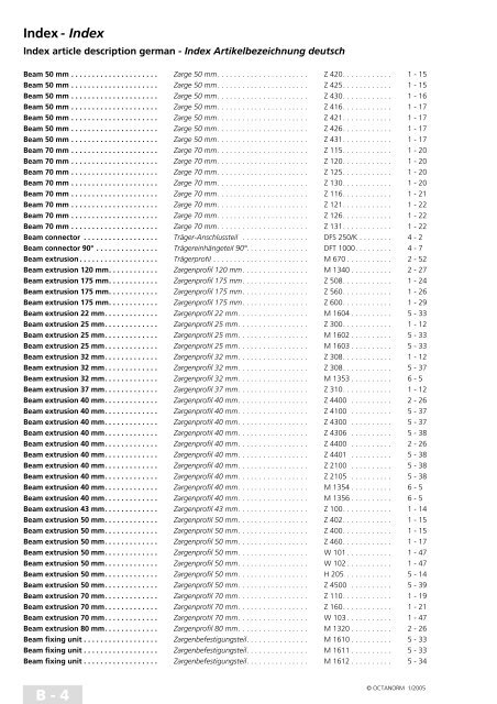 basic profiles - UtilGraph.it