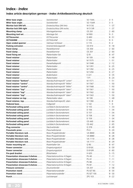 basic profiles - UtilGraph.it