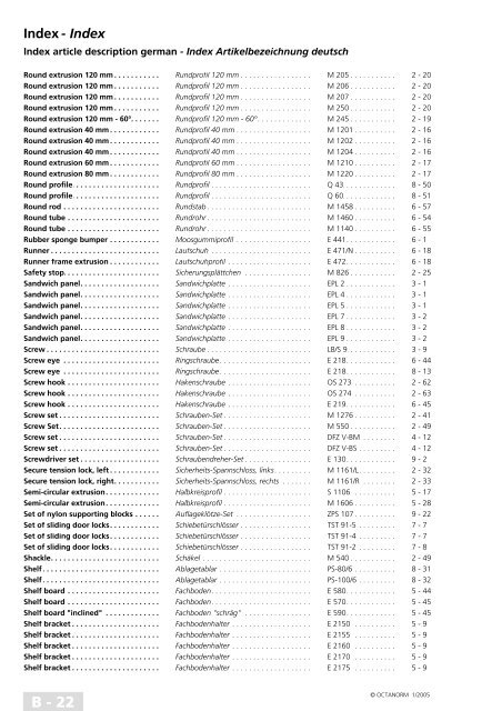 basic profiles - UtilGraph.it