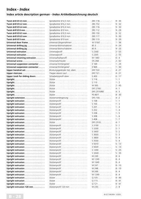 basic profiles - UtilGraph.it