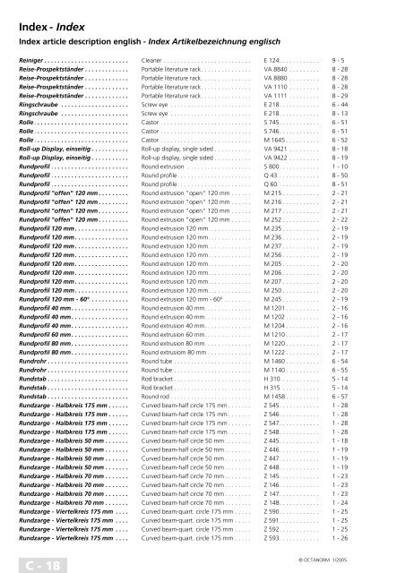 basic profiles - UtilGraph.it