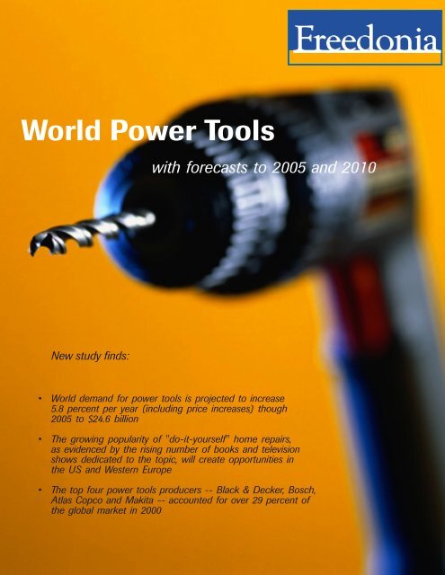 World Power Tools - The Freedonia Group