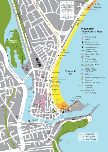 tourist map weymouth