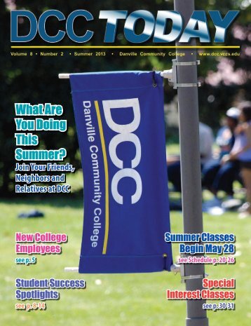 Summer 2013 Class Schedule Magazine - Danville Community ...