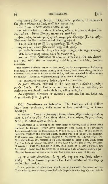 A grammar of the Homeric dialect - Wilbourhall.org