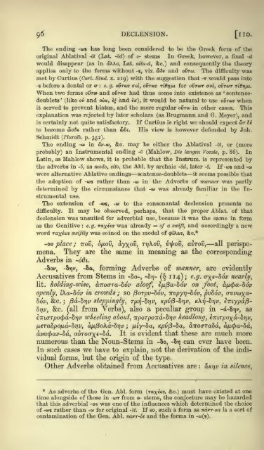 A grammar of the Homeric dialect - Wilbourhall.org