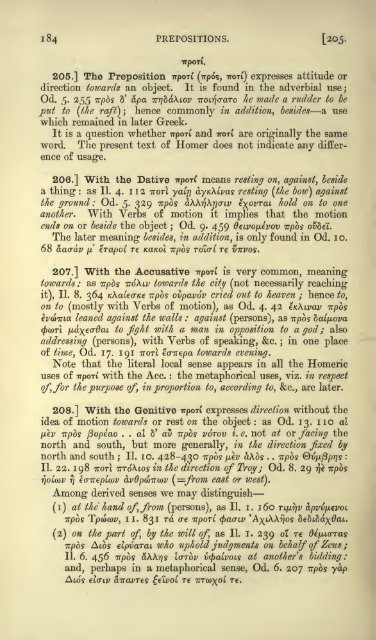 A grammar of the Homeric dialect - Wilbourhall.org