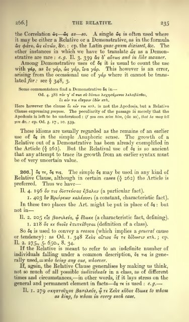 A grammar of the Homeric dialect - Wilbourhall.org