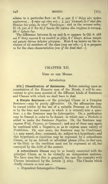 A grammar of the Homeric dialect - Wilbourhall.org