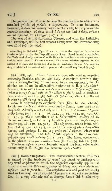 A grammar of the Homeric dialect - Wilbourhall.org