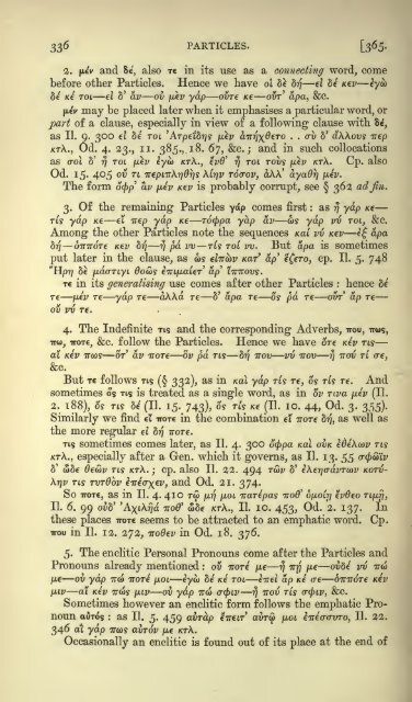 A grammar of the Homeric dialect - Wilbourhall.org