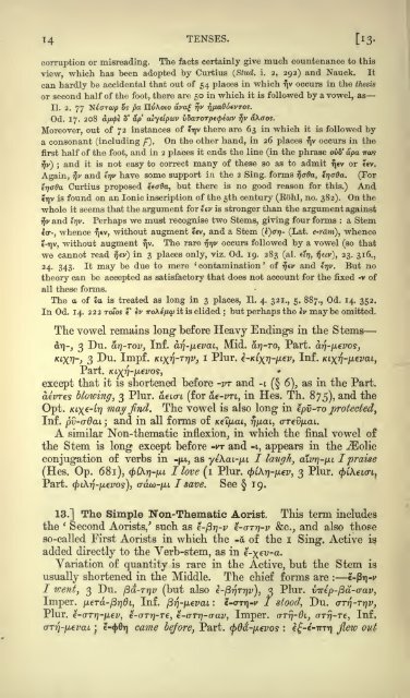 A grammar of the Homeric dialect - Wilbourhall.org