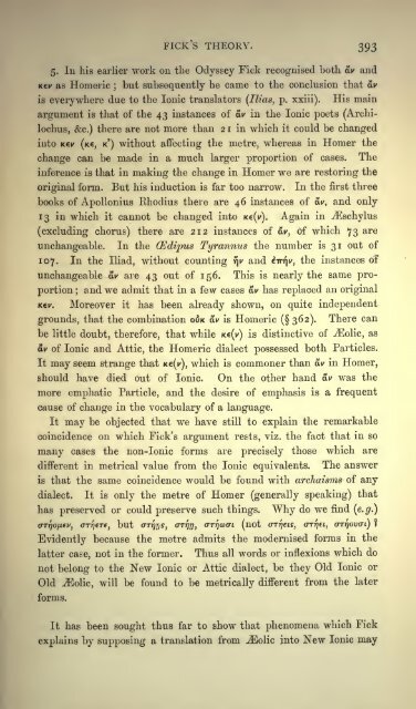 A grammar of the Homeric dialect - Wilbourhall.org