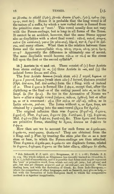 A grammar of the Homeric dialect - Wilbourhall.org