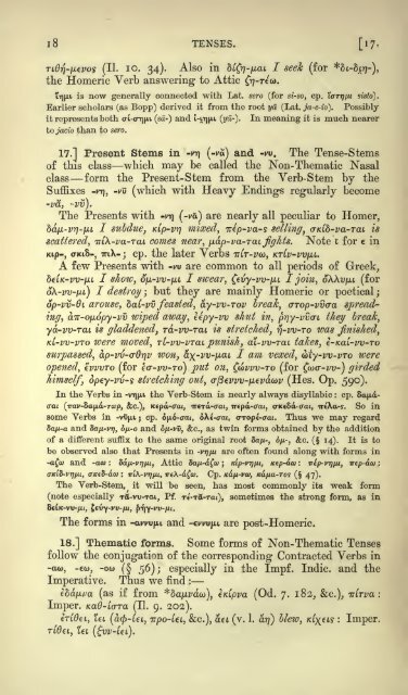 A grammar of the Homeric dialect - Wilbourhall.org