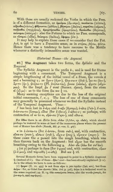 A grammar of the Homeric dialect - Wilbourhall.org