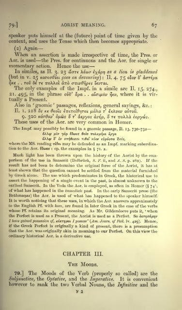 A grammar of the Homeric dialect - Wilbourhall.org