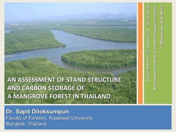 Dr. Sapit Diloksumpun - APAFRI-Asia Pacific Association of Forestry ...