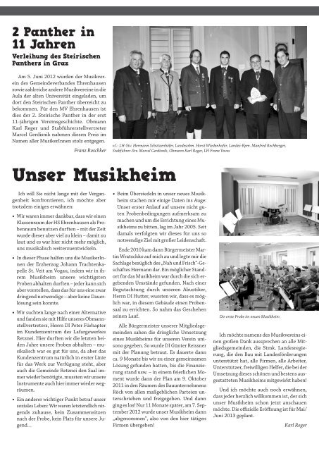 Adventkonzert - Musikverein des Gemeindeverbandes Ehrenhausen