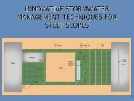 innovative stormwater management techniques for steep slopes