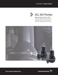 SL1, SLV Pumps