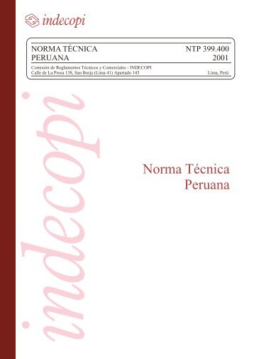 Norma Técnica Peruana - Asociación Peruana de Energía Solar y ...