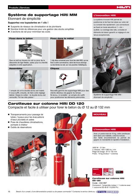 SERVICE ETALONNAGE - Hilti