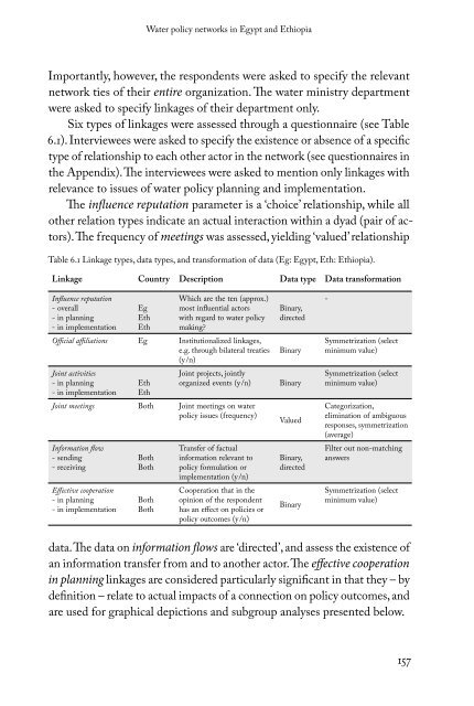 Double-Edged Hydropolitics on the Nile - Center for Security Studies ...