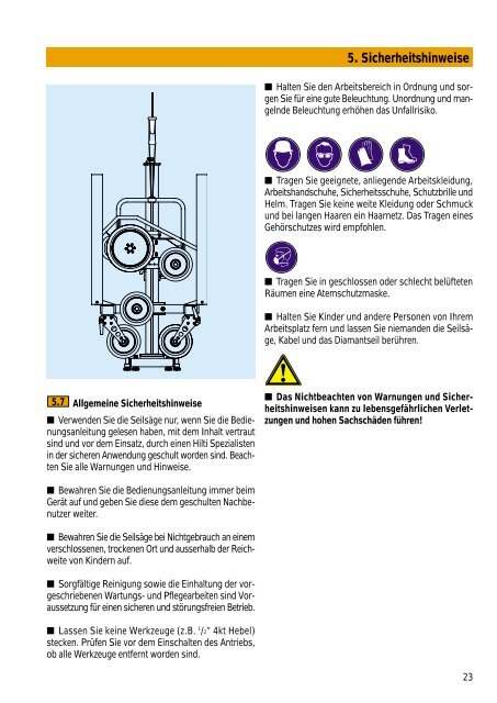 6. Inbetriebnahme -  Hilti