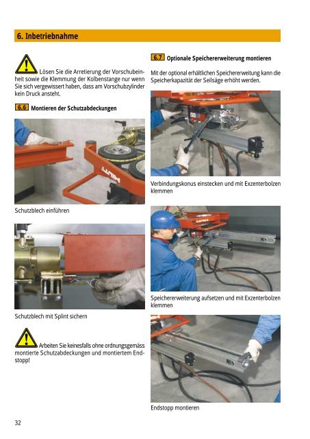 6. Inbetriebnahme -  Hilti