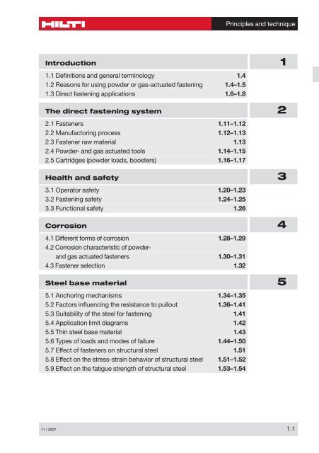 00 Contents - Hilti Svenska AB