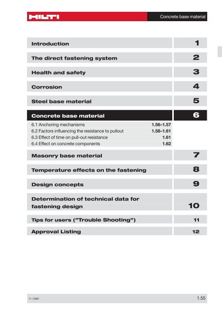 00 Contents - Hilti Svenska AB