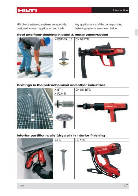 00 Contents - Hilti Svenska AB