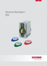 Electronic-Key-System EKS - EUCHNER GmbH + Co. KG